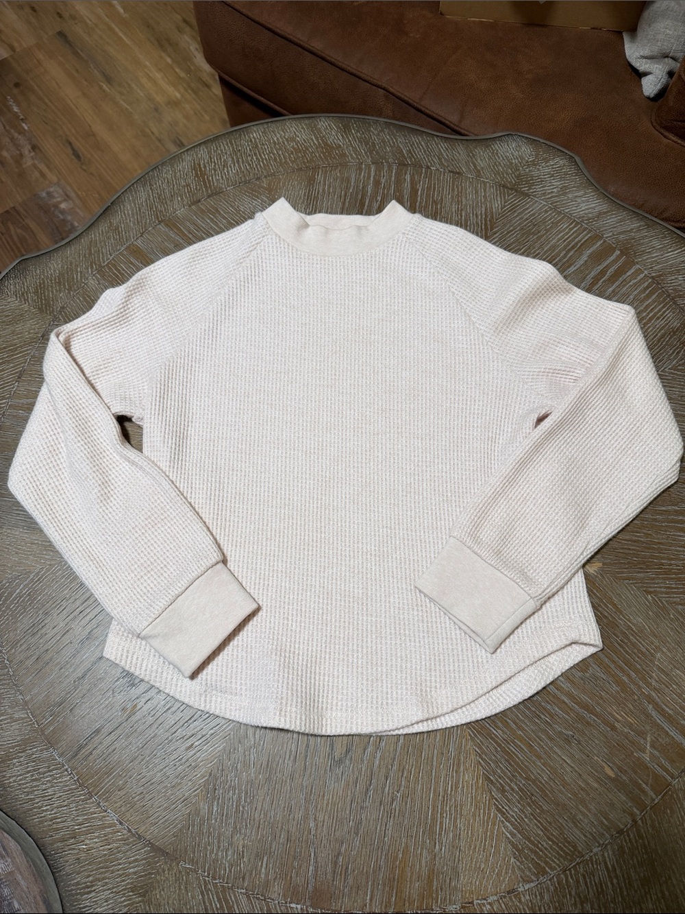 Waffle Knit Women's Sweater - Madewell (faint pink)